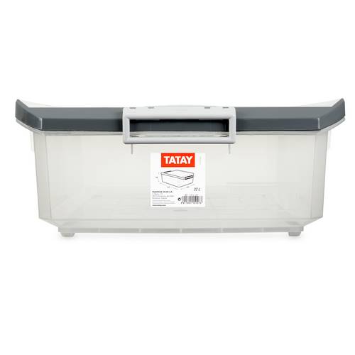 CAJA TATAY MULTIUSOS 32L BC GRIS 11512.22