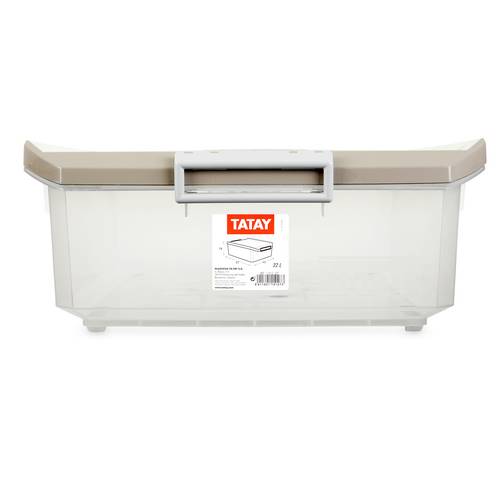 CAJA TATAY MULTIUSOS 32L BC TAUPE 11512