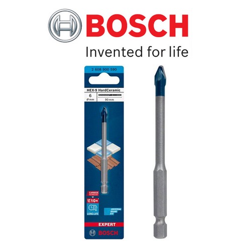 BROCA BOSCH EXPERT HEX-9 6X90 2608900590