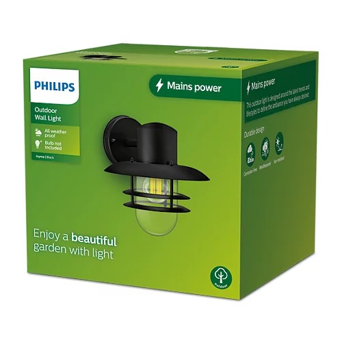 APLIQUE SOLAR PHILIPS INYMA WA MAX 25W BL HV 06