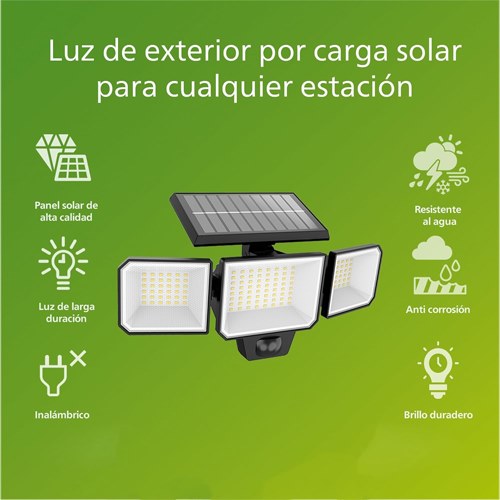 FOCO SOLAR PHILIPS NYSIL SECURITY 8,7W 50K BL 06