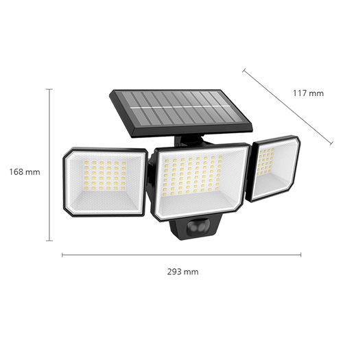 FOCO SOLAR PHILIPS NYSIL SECURITY 8,7W 50K BL 06