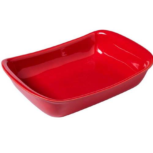 FUENTE ARC PYREX SUPREME RECT 26X18 ROJO 4937661