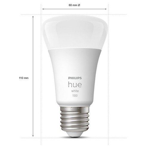 BOMBILLA PHILIPS HUE A60 9,5W E27 2P 929002469205