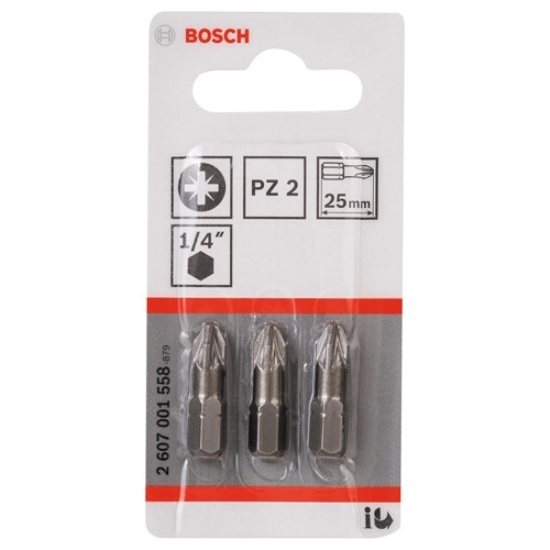 PUNTAS ATORNILLAR BOSCH 2607001558 5PZ PZ2