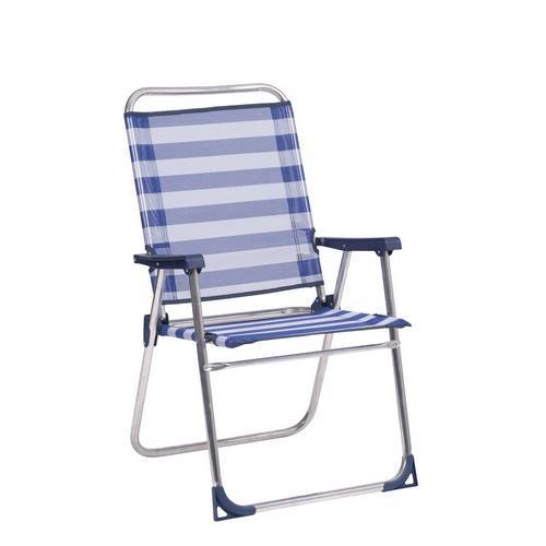 SILLON ALCO 637ALF-0056 FIJO ALT AZUL/BLANC