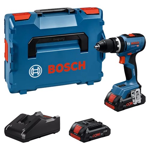 TALADRO ATORN BOSCH GSB18V-65 PROF 06019N3306 2BAT