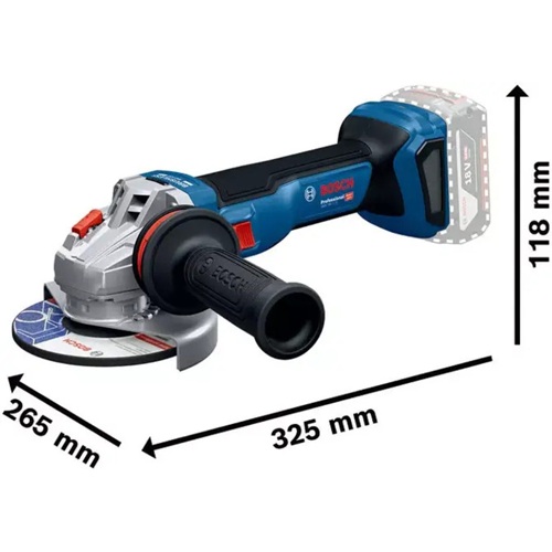 AMOLADORA BOSCH GWS18V-11S 125MM 06019N4001