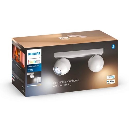 FOCO PHILIPS HUE BUCKRAM 2X5W BLANC 929003047801