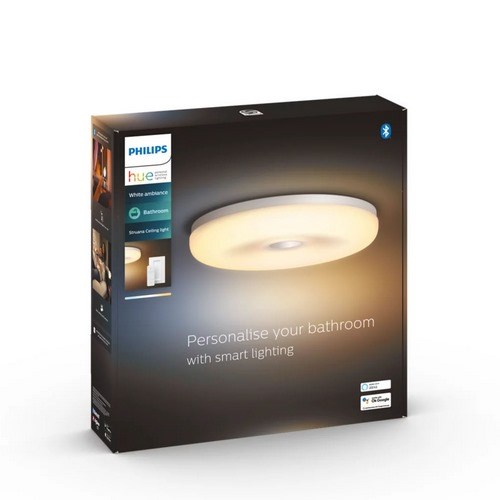 PLAFON PHILIPS HUE STRUANA 1X27W BLANC