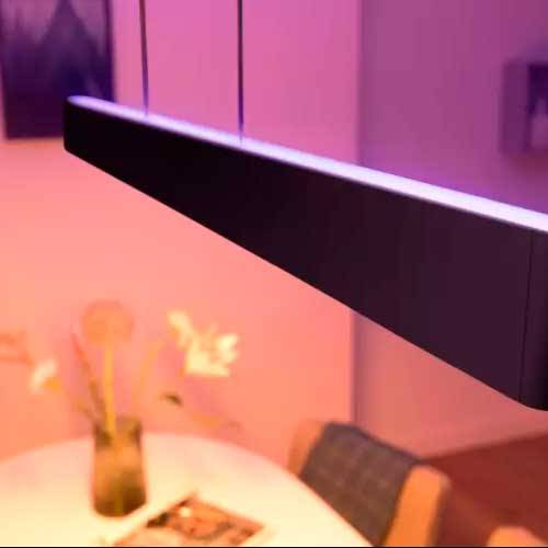 COLGANTE PHILIPS HUE ENSIS 2X39W NEGRO