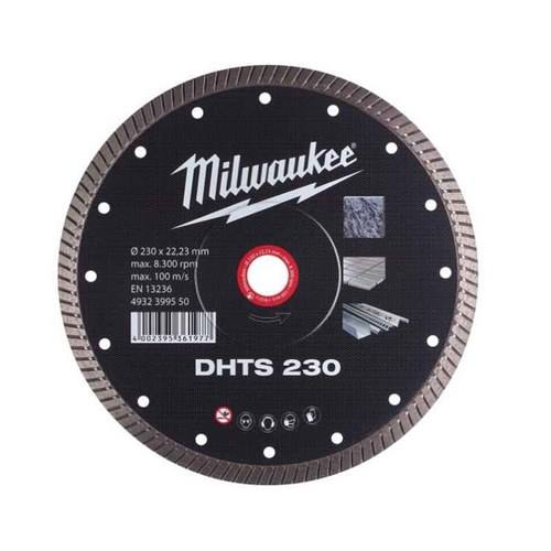 DISCO DIAMANTE MILWAUKEE 230MM TURBO DHTS 1,9MM