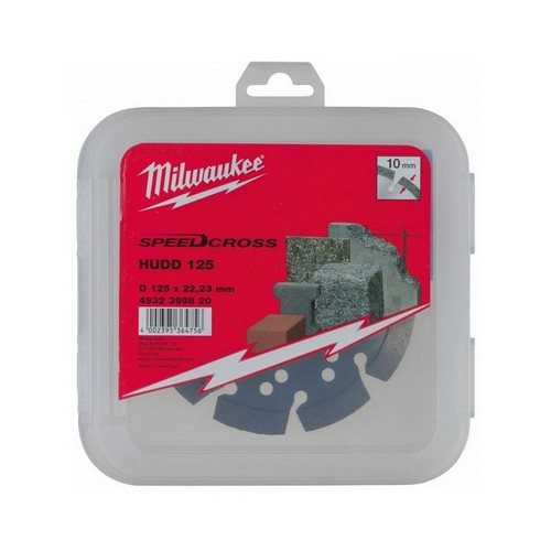 DISCO DIAMANTE MILWAUKEE 125MM SC MAT DUROS HUDD