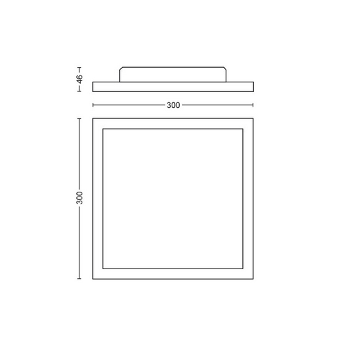 PANEL PHILIPS AURELLE HUE SQ 19W 929003099201