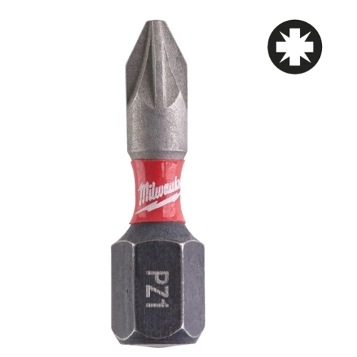 PUNTA MILWAUKEE SCHOCKWAVE PZ1X25MM 2U 4932430860