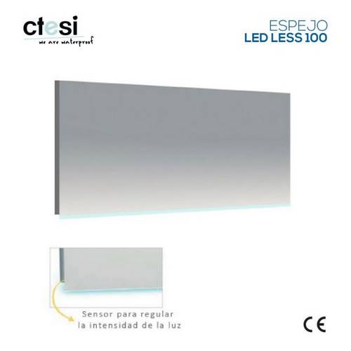 ESPEJO BAÑ CTESI LESS LEDS 100X50 BL1004840