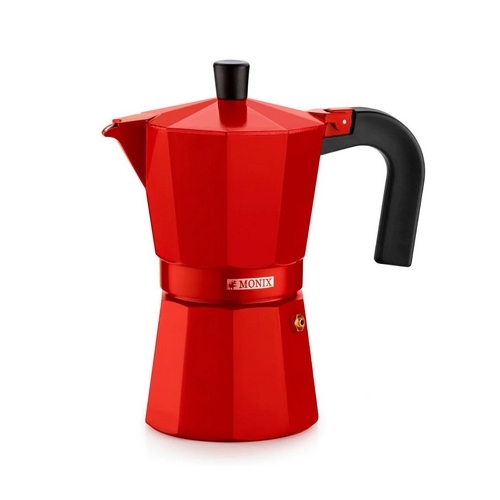 CAFETERA MONIX ALUM FRESA 6-TAZ M281706