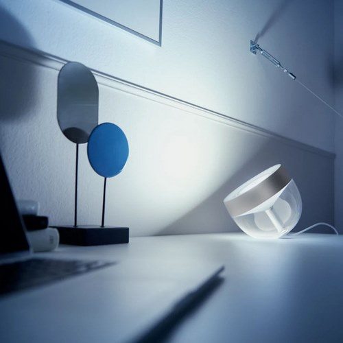 SOBREMESA PHILIPS HUE IRIS GEN4 SILVER