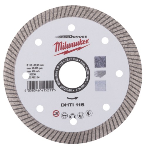 DISCO DIAMANTE MILWAUKEE SPEEDCROS S DHTI 115MM