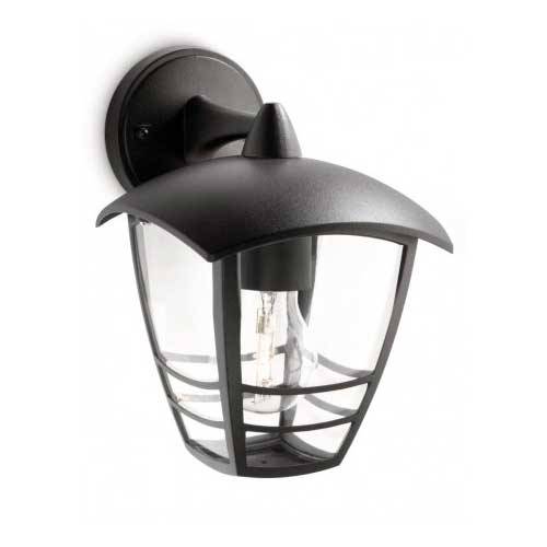 APLIQUE PHILIPS CREEK 1X60W NEGRO 153813016