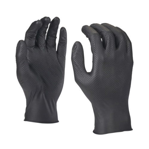 GUANTES MILWAUKEE NITRILO DESECHABLES 8/M 50PZS