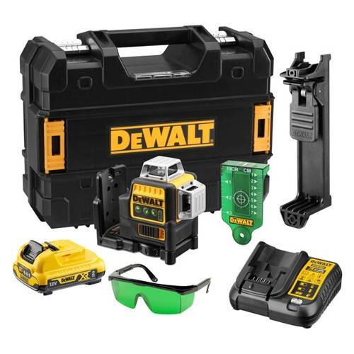 NIVEL LASER DEWALT DCE089D1G AUTONIV 3 LINEAS