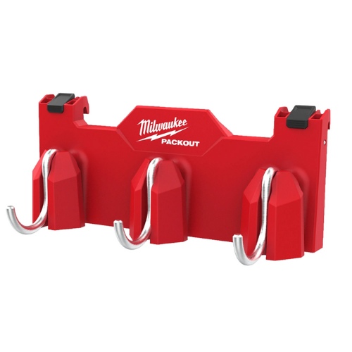 SOPORTE MILWAUKEE C/GANCHOS P/PACKOUT 4932498650