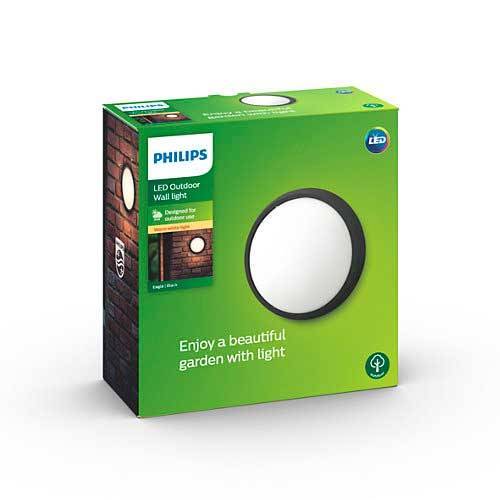 APLIQUE PHILIPS EAGLE 1X3W NEGRO 173043016