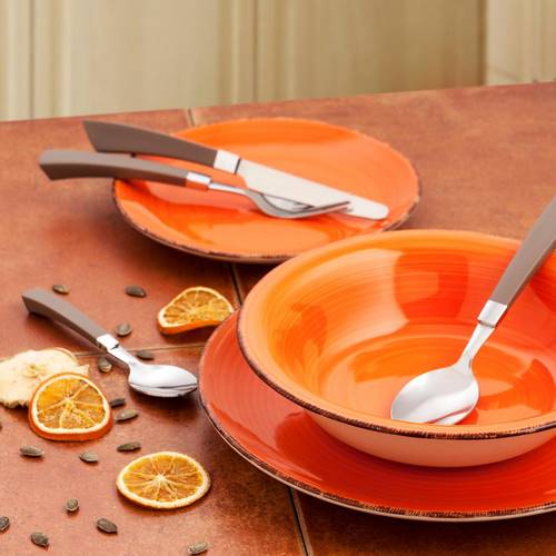 PLATO ARC QUID VITA LLANO NARANJA 27CM 4474766