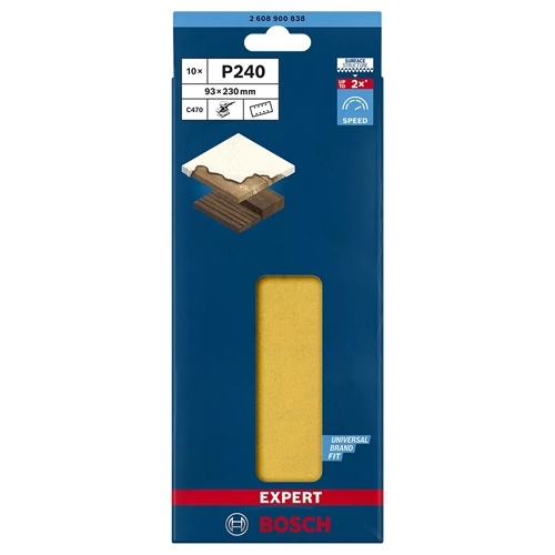 LIJA BOSCH EXPERT C470 93X230 G240 8P 2608900838