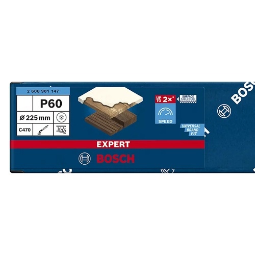 LIJA BOSCH EXPERT C470 225MM G60 UNIDAD 2608901147
