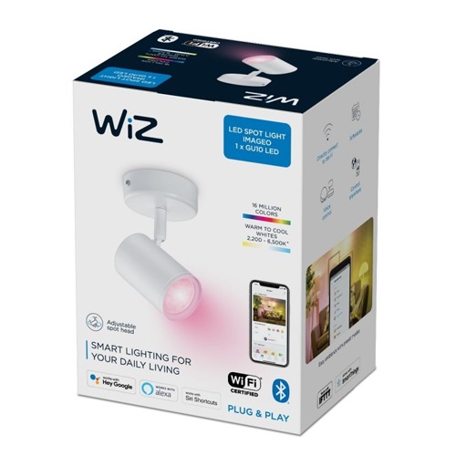 FOCO PHILIPS WIZ IMAGEO 1X5W BLANC 22-65K