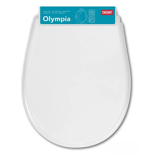 TAPA WC TATAY OLIMPIA BLANCO 44040.01