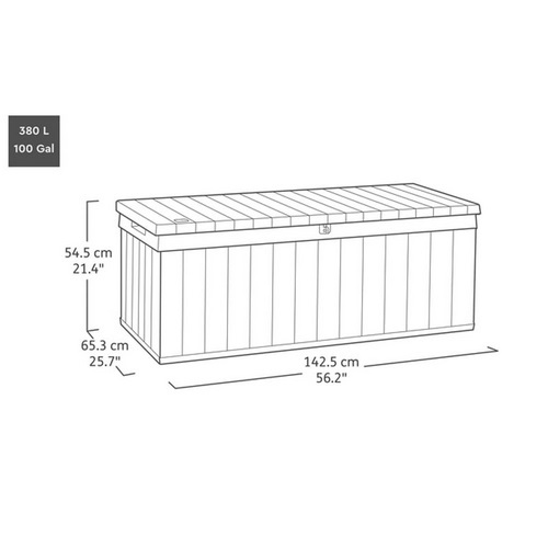 ARCON CURVER DARWIN-100 MARRON 253192