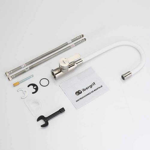 MONOMANDO FREG IBERGRIF RAINBOW VERT INOX M22119-3