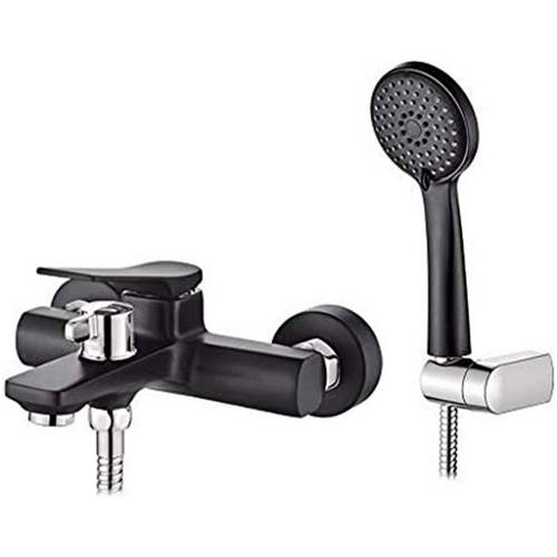 MONOMANDO BAÑO/DUCHA IBERGRIF PRAGA NEGRO M13004B