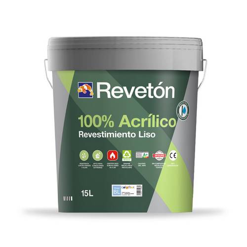 REVETON REVES ACRIL 15L LISO 100% BLANCO 1426