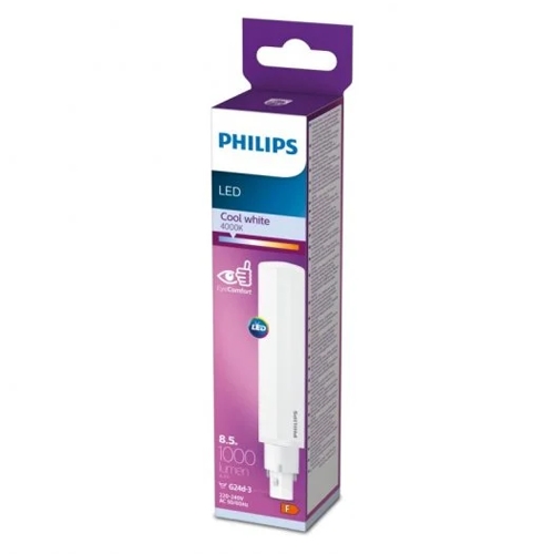 BOMBILLA LED PHILIPS G24D-3 8,5W 2P 840 BLANC FRIO