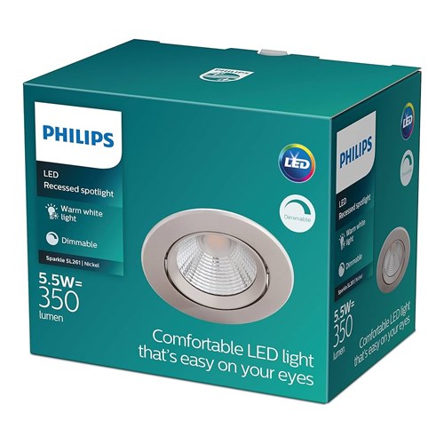 FOCO EMPOT PHILIPS SPARKLE SL261 RD 070 5,5W 27K N