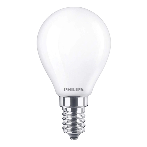 BOMBILLA LED PHILIPS ESFERICA E14 60W BLANC FRIO