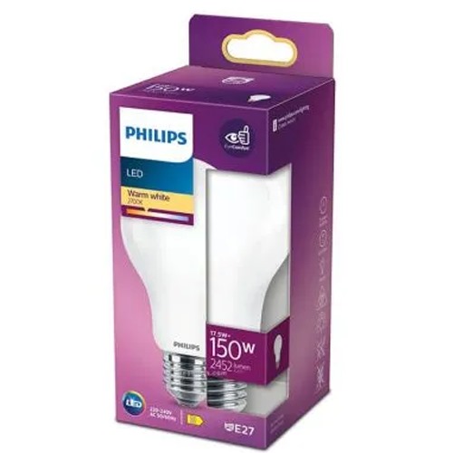 BOMBILLA LED PHILIPS CLASSIC A67 E27 150W WW CL ND