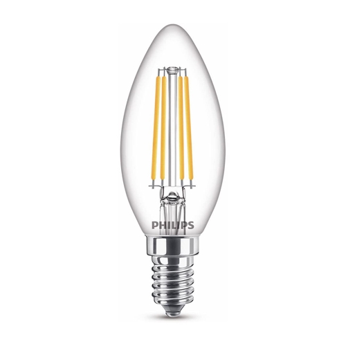 BOMBILLA LED PHILIPS CLASSIC E14 40W CW B35 FR ND