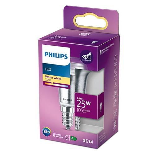 BOMBILLA LED PHILIPS R50 E14 25W BLANC CALIDO