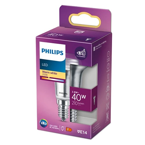 BOMBILLA LED PHILIPS R50 E14 40W BLANC CALIDO