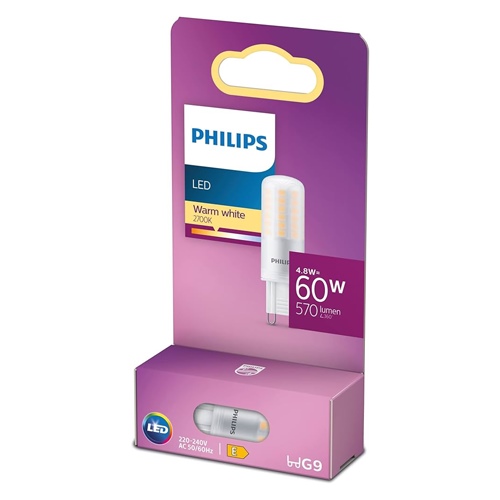 BOMBILLA LED PHILIPS CAPSULA G9 60W 929002059803