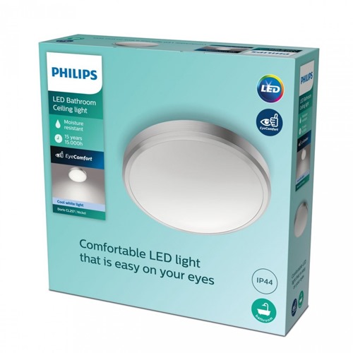 PLAFON PHILIPS DORIS CL257 EC RD 17W 40K CROMO