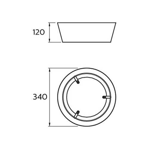 PLAFON PHILIPS DAWN CL258 14W BLANCO 929002514801