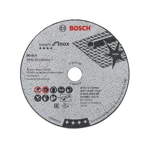 DISCO TRONZAR BOSCH IN 76X22,4X1MM 5PZS 2608601520