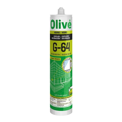 SILICONA OLIVE ESPEJOS BLANCA 300ML