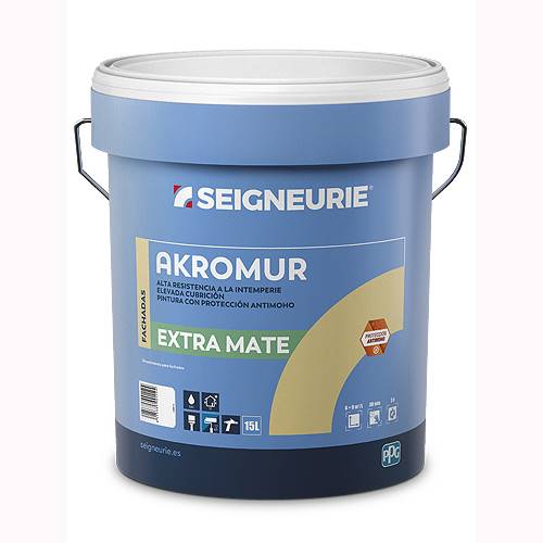 REVESTIMIENTO SEIGNEURIE AKROMUR LISO BLANCO 4L